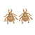 Big Beetle Earrings